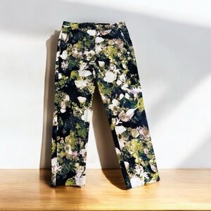 Floral Wide-Leg Pants